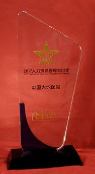 中国大地保险荣获 2017中国人力资源管理杰出奖